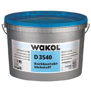 Контактный клей для пробкового покрытия WAKOL D 3540 5 кг
